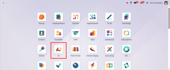 odoo 19 AI
